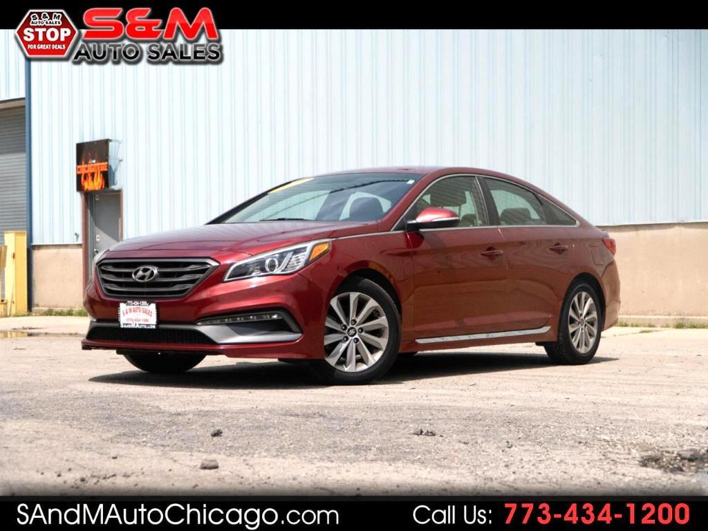 used 2015 Hyundai Sonata car, priced at $6,995