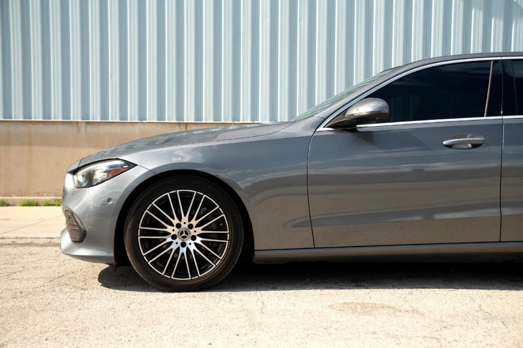 used 2022 Mercedes-Benz C-Class car, priced at $29,995