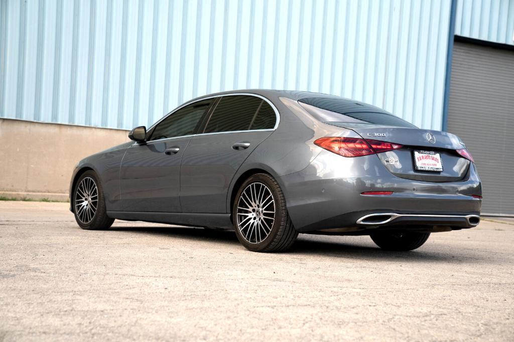 used 2022 Mercedes-Benz C-Class car, priced at $29,995