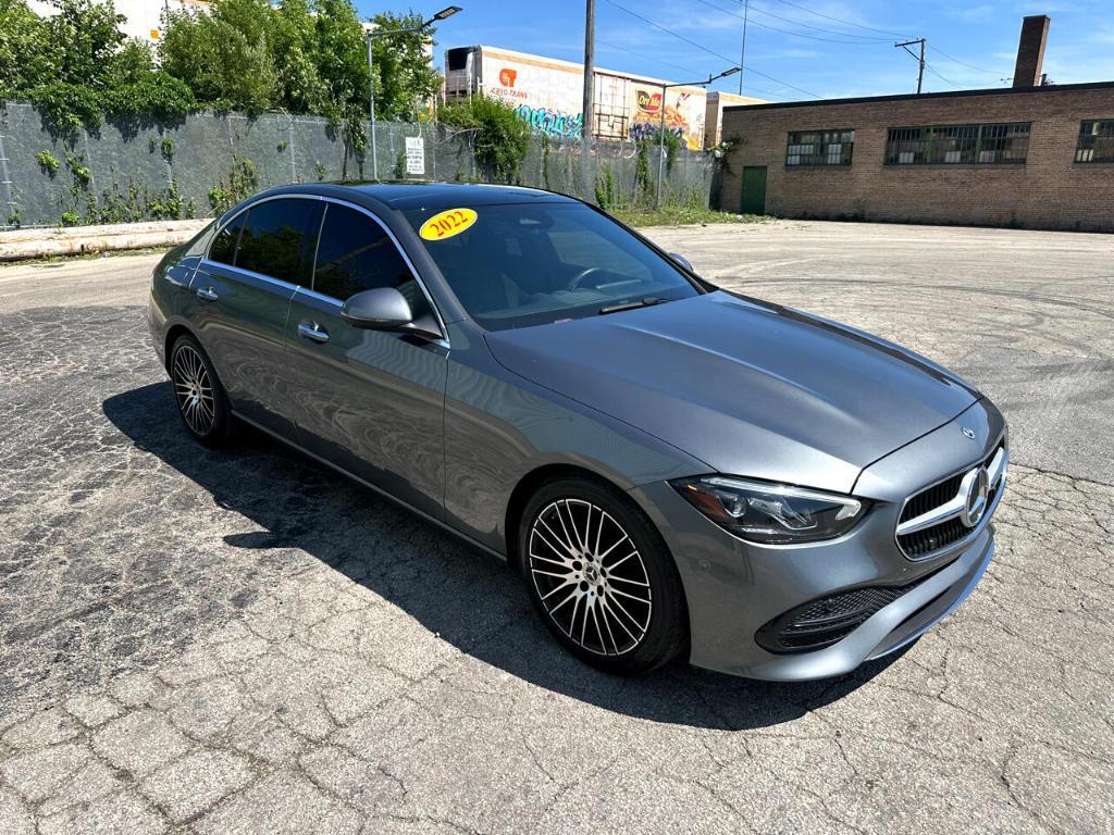 used 2022 Mercedes-Benz C-Class car, priced at $29,995