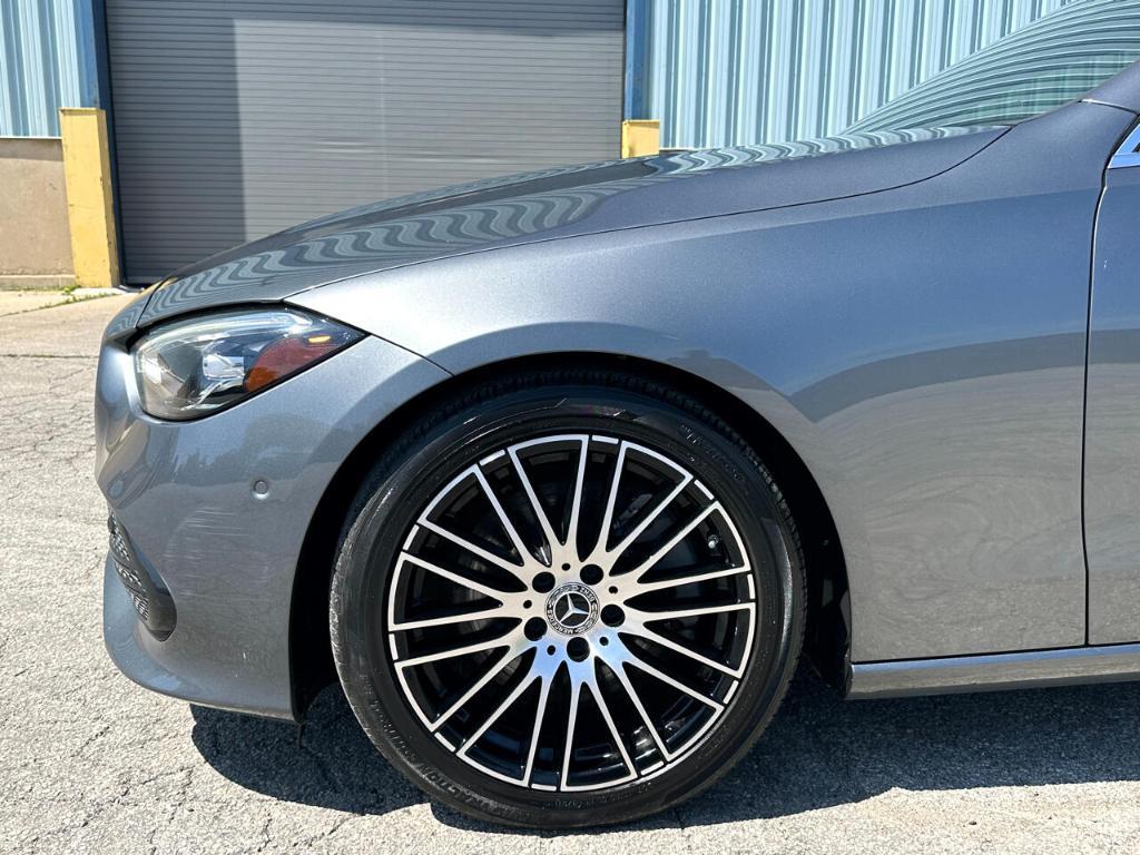 used 2022 Mercedes-Benz C-Class car, priced at $29,995