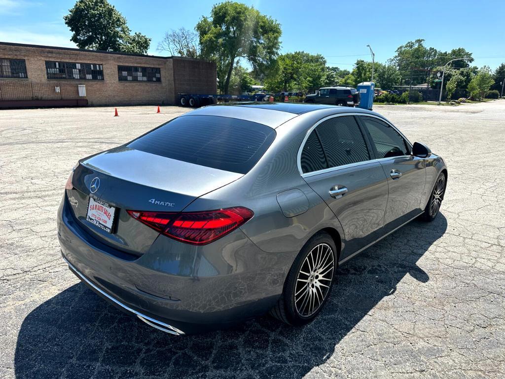 used 2022 Mercedes-Benz C-Class car, priced at $29,995