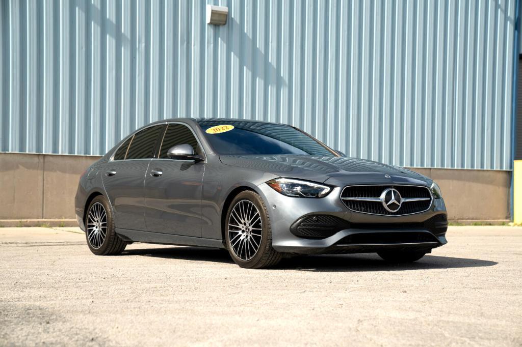 used 2022 Mercedes-Benz C-Class car, priced at $29,995