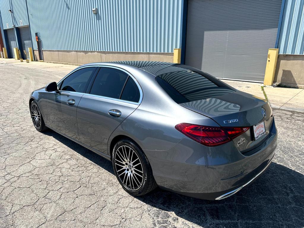 used 2022 Mercedes-Benz C-Class car, priced at $29,995