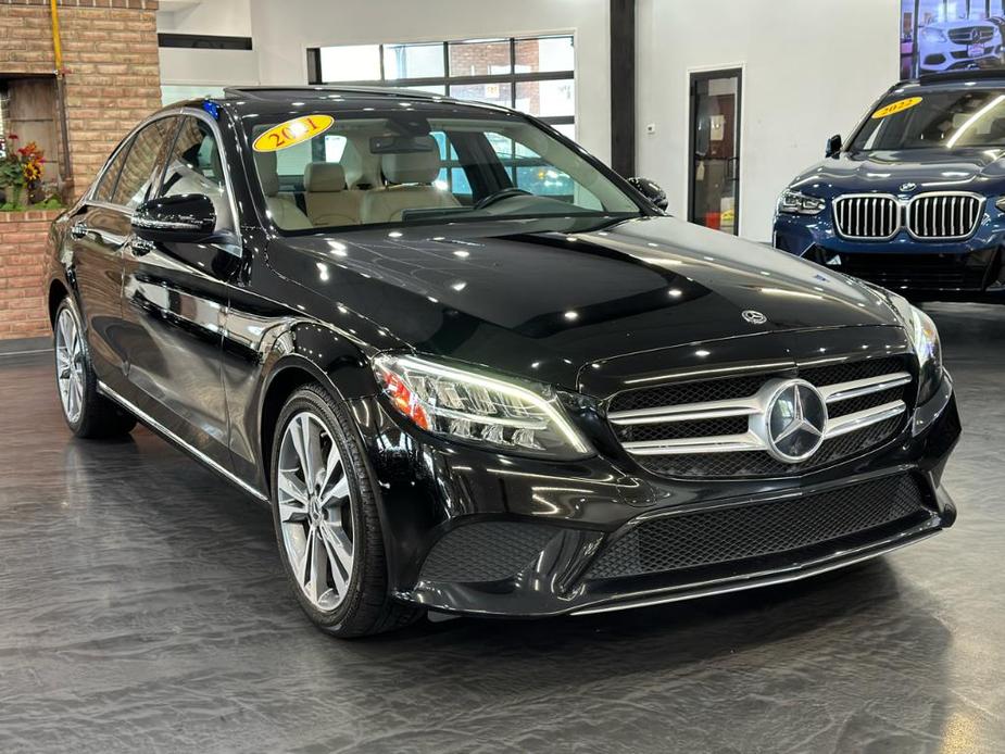 used 2021 Mercedes-Benz C-Class car, priced at $24,988