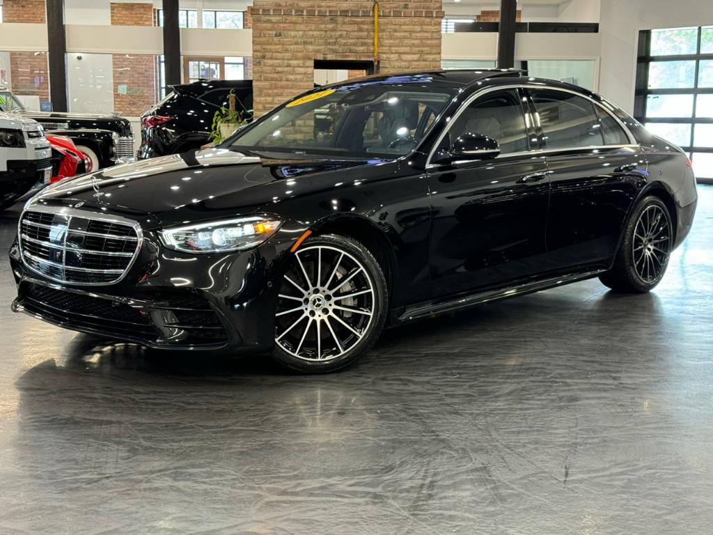 used 2021 Mercedes-Benz S-Class car, priced at $69,988