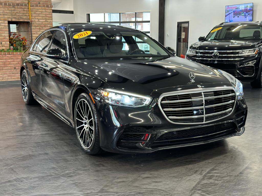 used 2021 Mercedes-Benz S-Class car, priced at $69,988