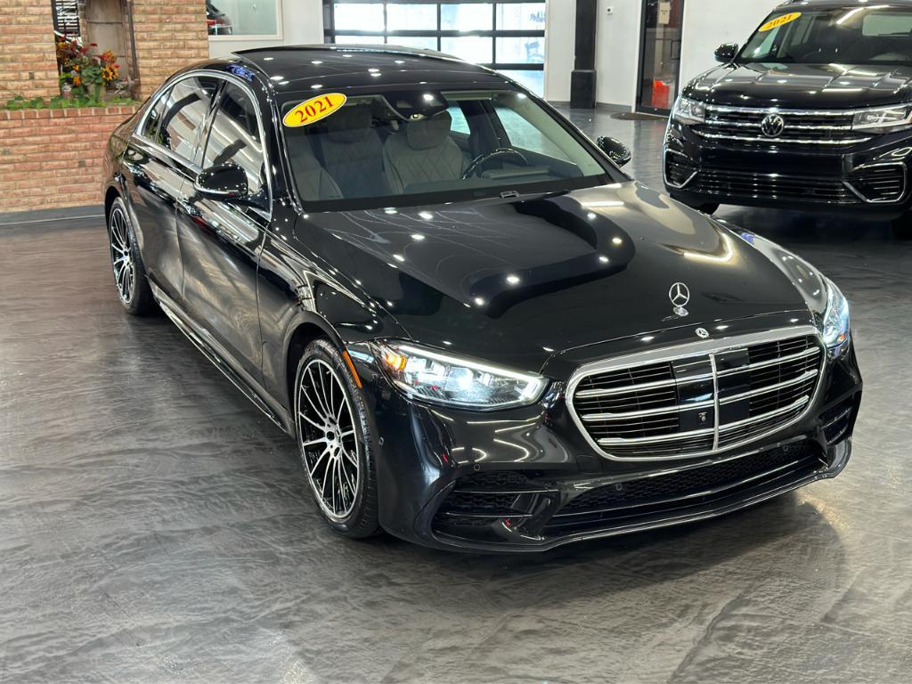 used 2021 Mercedes-Benz S-Class car, priced at $69,988