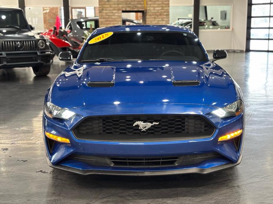 used 2018 Ford Mustang car, priced at $17,488