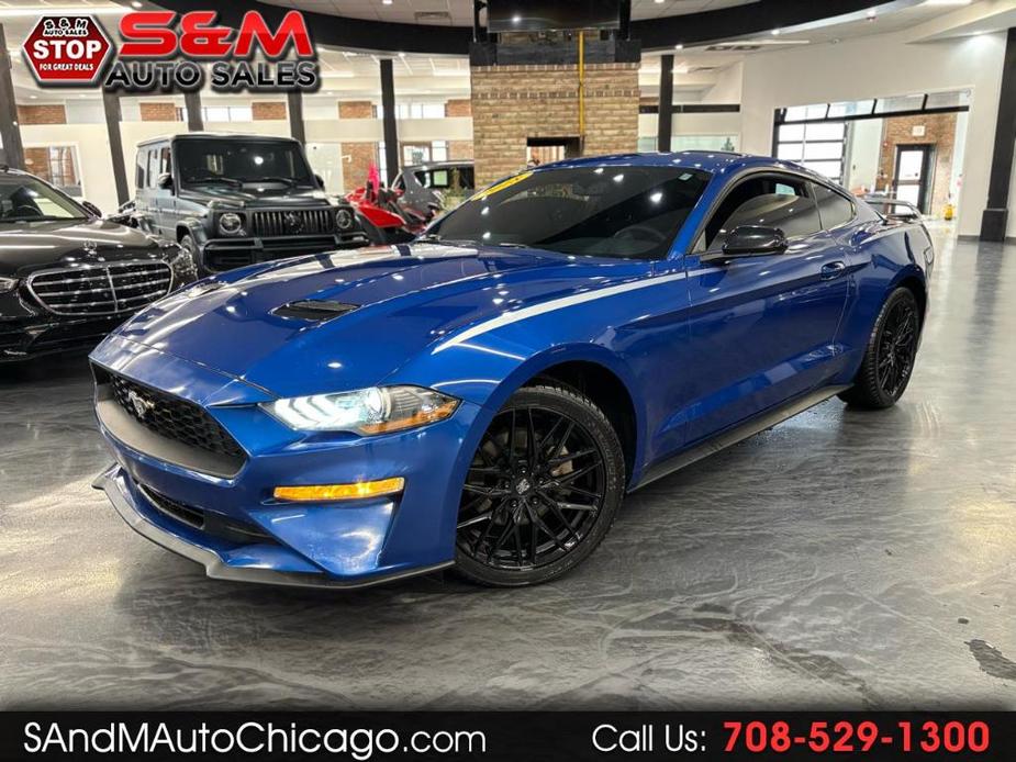 used 2018 Ford Mustang car, priced at $17,488