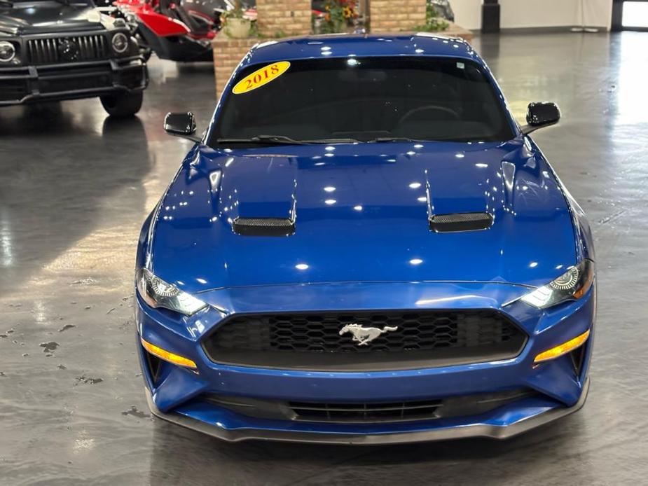 used 2018 Ford Mustang car, priced at $17,488