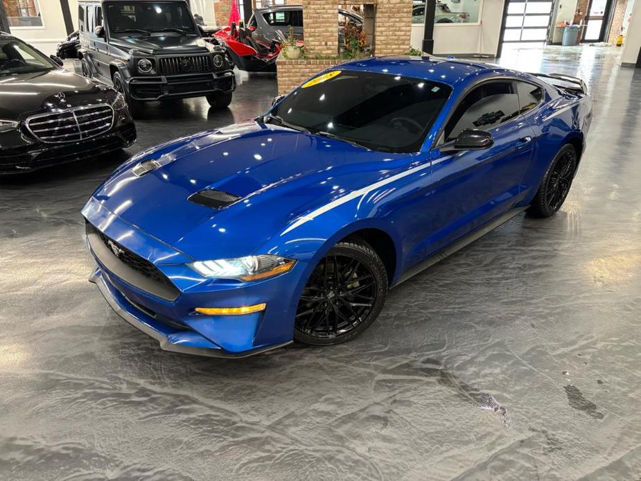 used 2018 Ford Mustang car, priced at $17,488