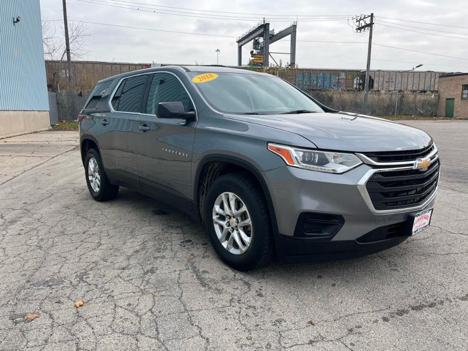 used 2018 Chevrolet Traverse car, priced at $13,995