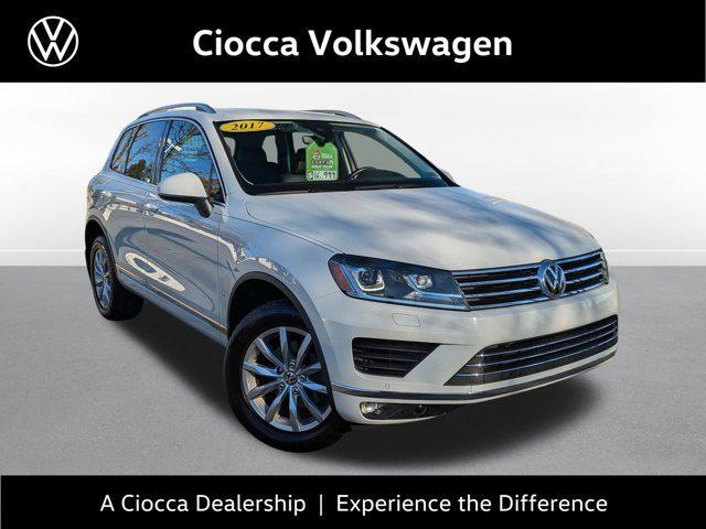 used 2017 Volkswagen Touareg car, priced at $15,999