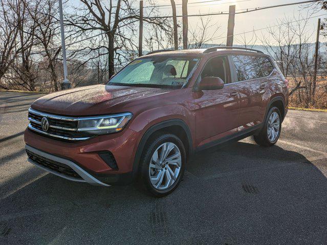 used 2021 Volkswagen Atlas car, priced at $25,997