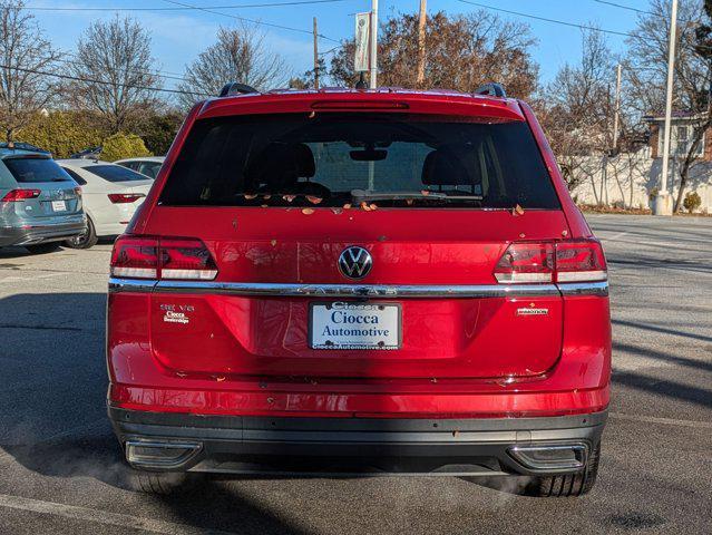 used 2021 Volkswagen Atlas car, priced at $25,997