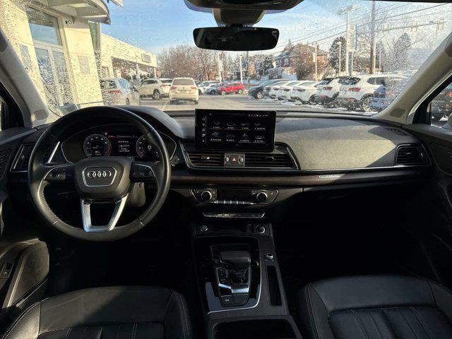 used 2021 Audi Q5 car, priced at $27,499