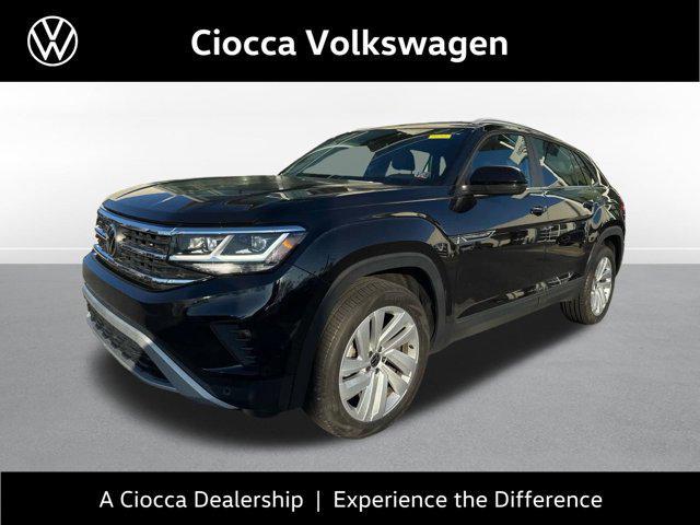 used 2022 Volkswagen Atlas Cross Sport car, priced at $28,997