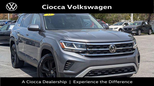 used 2022 Volkswagen Atlas car, priced at $31,999