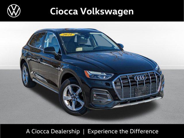 used 2021 Audi Q5 car, priced at $25,999