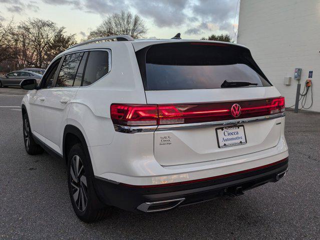 new 2025 Volkswagen Atlas car, priced at $50,881