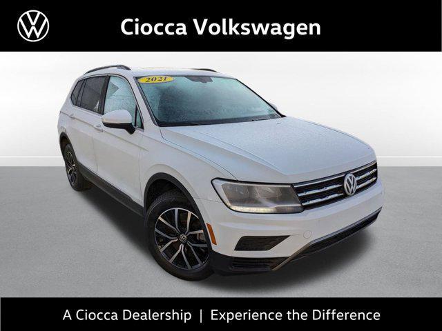 used 2021 Volkswagen Tiguan car, priced at $19,997