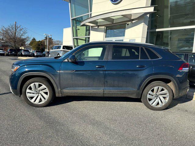 used 2022 Volkswagen Atlas Cross Sport car, priced at $27,697