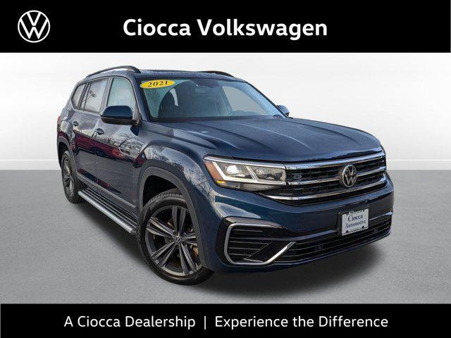 used 2021 Volkswagen Atlas car, priced at $28,997