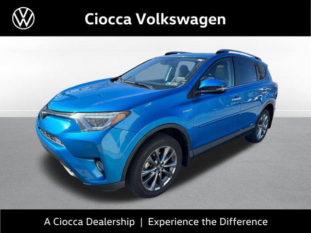 used 2017 Toyota RAV4 Hybrid car, priced at $19,999