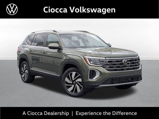 new 2025 Volkswagen Atlas car, priced at $50,335