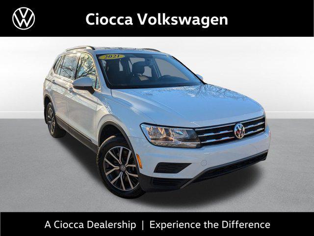 used 2021 Volkswagen Tiguan car, priced at $18,990