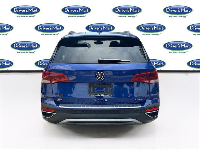 used 2022 Volkswagen Taos car, priced at $19,995