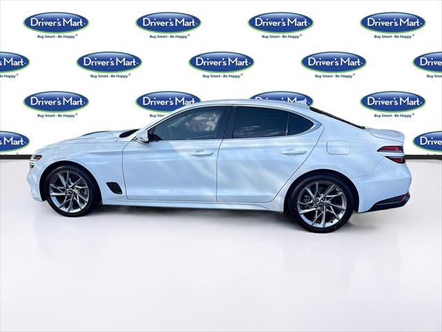 used 2022 Genesis G70 car, priced at $23,995
