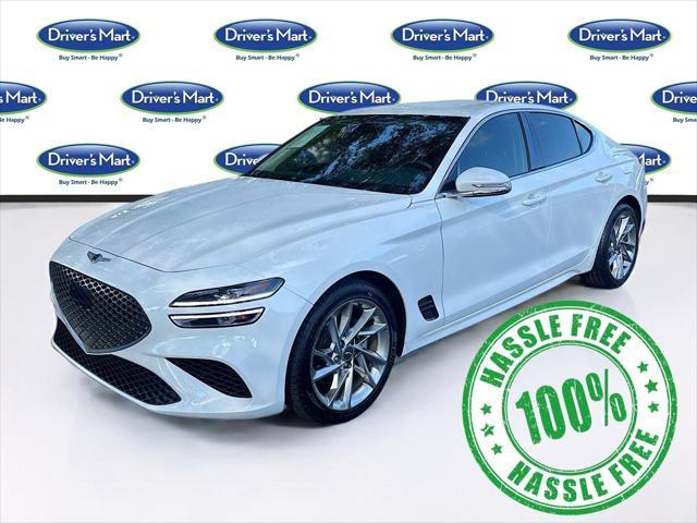 used 2022 Genesis G70 car, priced at $23,995