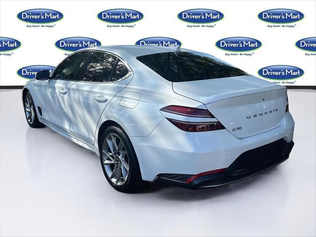 used 2022 Genesis G70 car, priced at $23,995