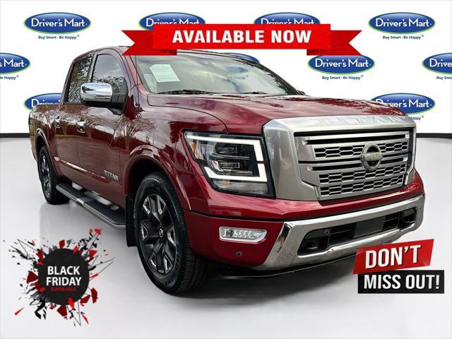 used 2021 Nissan Titan car, priced at $36,995