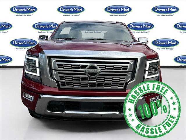 used 2021 Nissan Titan car, priced at $36,995