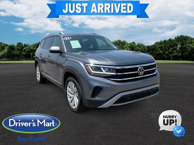 used 2021 Volkswagen Atlas car, priced at $23,595