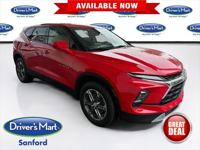 used 2023 Chevrolet Blazer car, priced at $21,995
