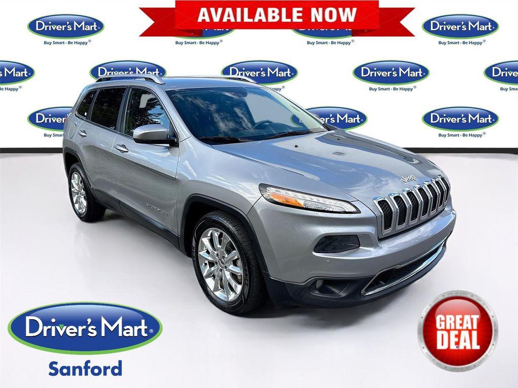 used 2015 Jeep Cherokee car, priced at $6,999