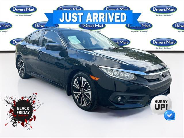 used 2016 Honda Civic car, priced at $13,995