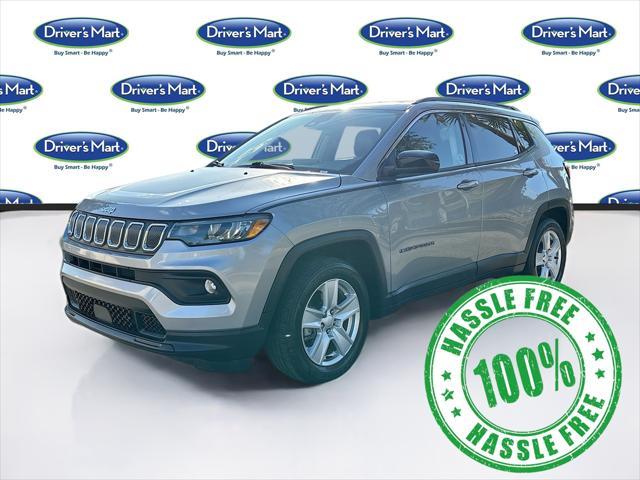 used 2022 Jeep Compass car, priced at $17,595