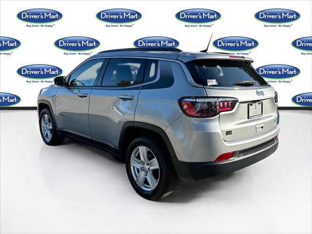 used 2022 Jeep Compass car, priced at $17,595