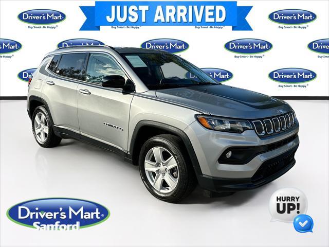 used 2022 Jeep Compass car, priced at $17,595