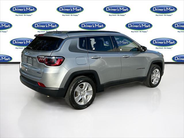 used 2022 Jeep Compass car, priced at $17,595