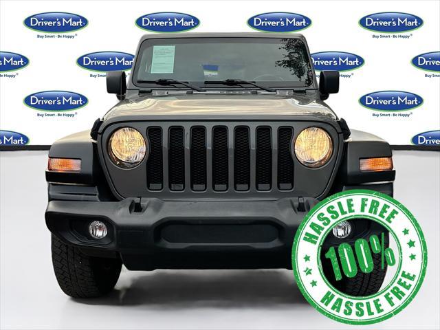 used 2020 Jeep Wrangler Unlimited car, priced at $25,595