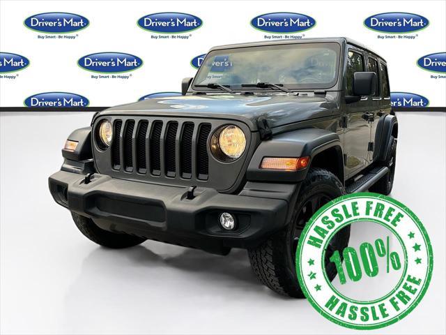 used 2020 Jeep Wrangler Unlimited car, priced at $25,595