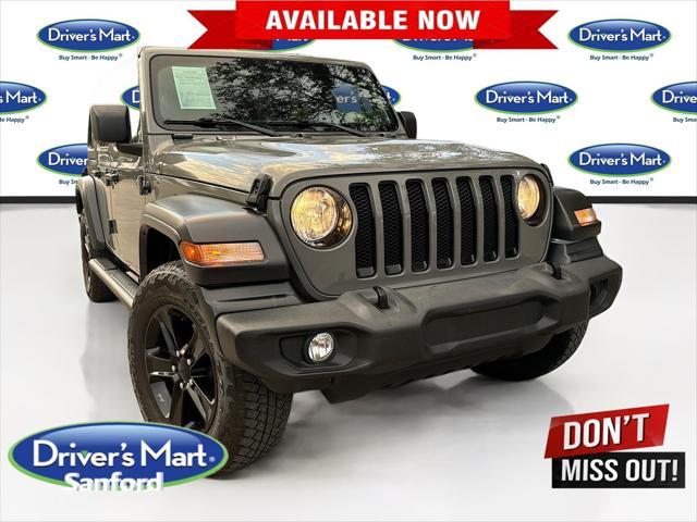 used 2020 Jeep Wrangler Unlimited car, priced at $25,595