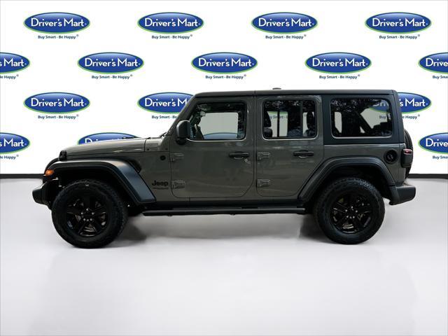 used 2020 Jeep Wrangler Unlimited car, priced at $25,595