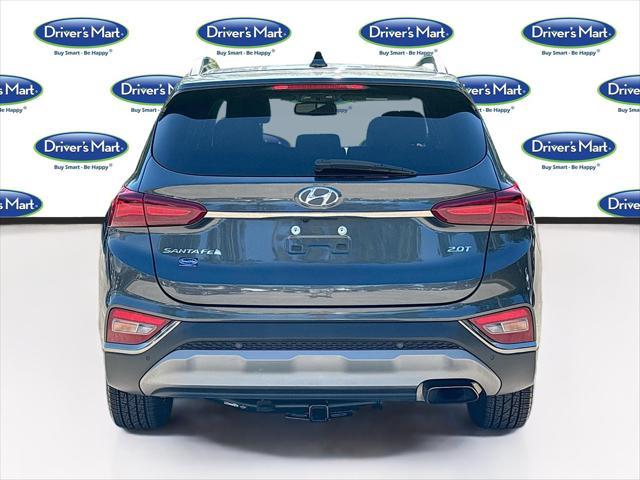 used 2020 Hyundai Santa Fe car, priced at $17,595